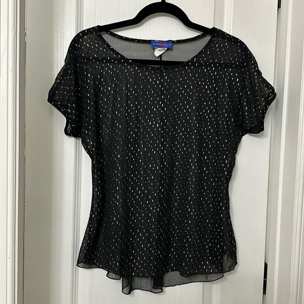 Forever love sheer top size L